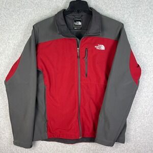 The North Face Red and Gray Performance Jacket